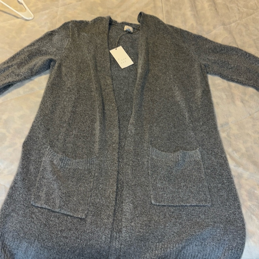 Target Grey cardigan, never worn, size meduim, very soft and comfortable